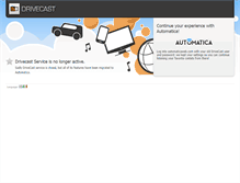 Tablet Screenshot of drivecast.eu